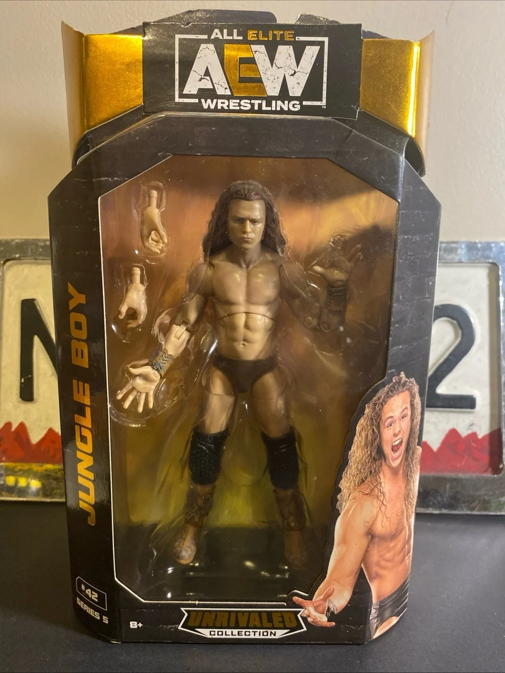 Jungle Boy #42 - AEW Unrivaled Series 5 Brand New Sealed Wrestling Jazzwares